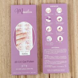 UV Gel Folien - Manilou - Dotties – Bild 2