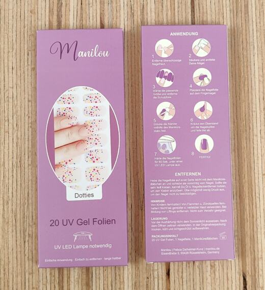 UV Gel Folien - Manilou - Dotties