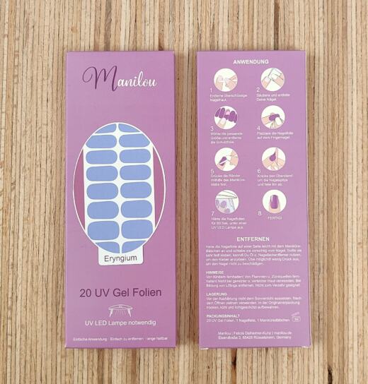 UV Gel Folien - Manilou - eryngium