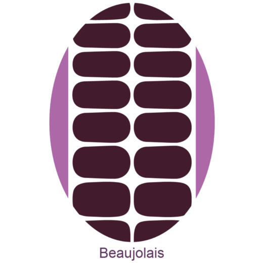UV Gel Folien - Manilou - Beaujolais