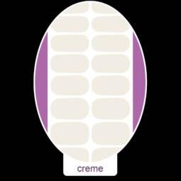 UV Gel Folien - Manilou - creme