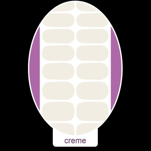 UV Gel Folien - Manilou - creme