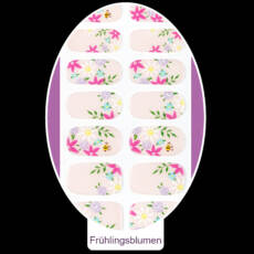 UV Gel Folien - Manilou - Frühlingsblumen