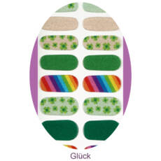 UV Gel Folien - Manilou - Glück