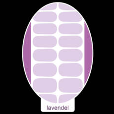 UV Gel Folien - Manilou - lavendel