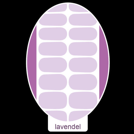 UV Gel Folien - Manilou - lavendel