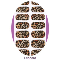 UV Gel Folien - Manilou - Leopard