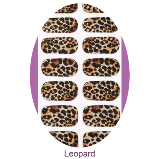UV Gel Folien - Manilou - Leopard