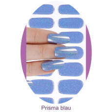 UV Gel Folien - Manilou - Prisma blau