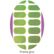 UV Gel Folien - Manilou - Prisma grün