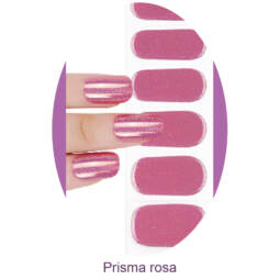 UV Gel Folien - Manilou - Prisma rosa