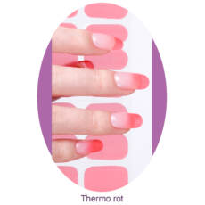 UV Gel Folien - Manilou - Thermo rot