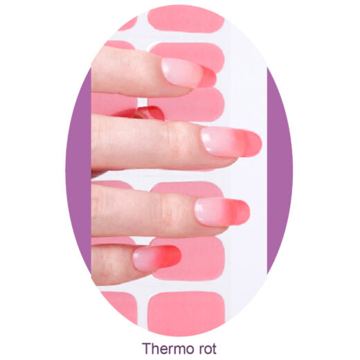 UV Gel Folien - Manilou - Thermo rot
