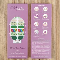 UV Gel Folien - Manilou - Glück – Bild 2