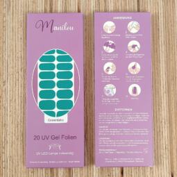 UV Gel Folien - Manilou - greenlake – Bild 2