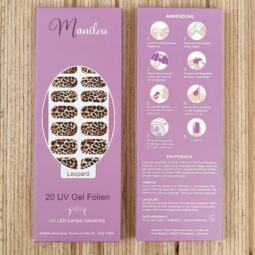 UV Gel Folien - Manilou - Leopard – Bild 2