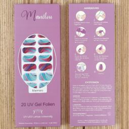 UV Gel Folien - Manilou - Marmaro – Bild 2