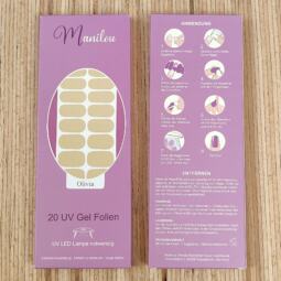 UV Gel Folien - Manilou - Olivia – Bild 2