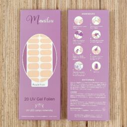 UV Gel Folien - Manilou - peach fuzz – Bild 2