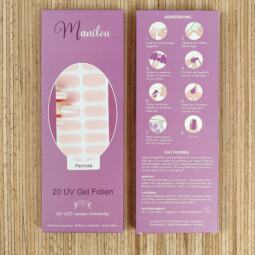 UV Gel Folien - Manilou - Perlrosa – Bild 2
