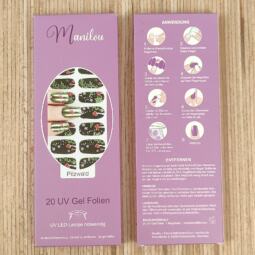 UV Gel Folien - Manilou - Pilzwald – Bild 2