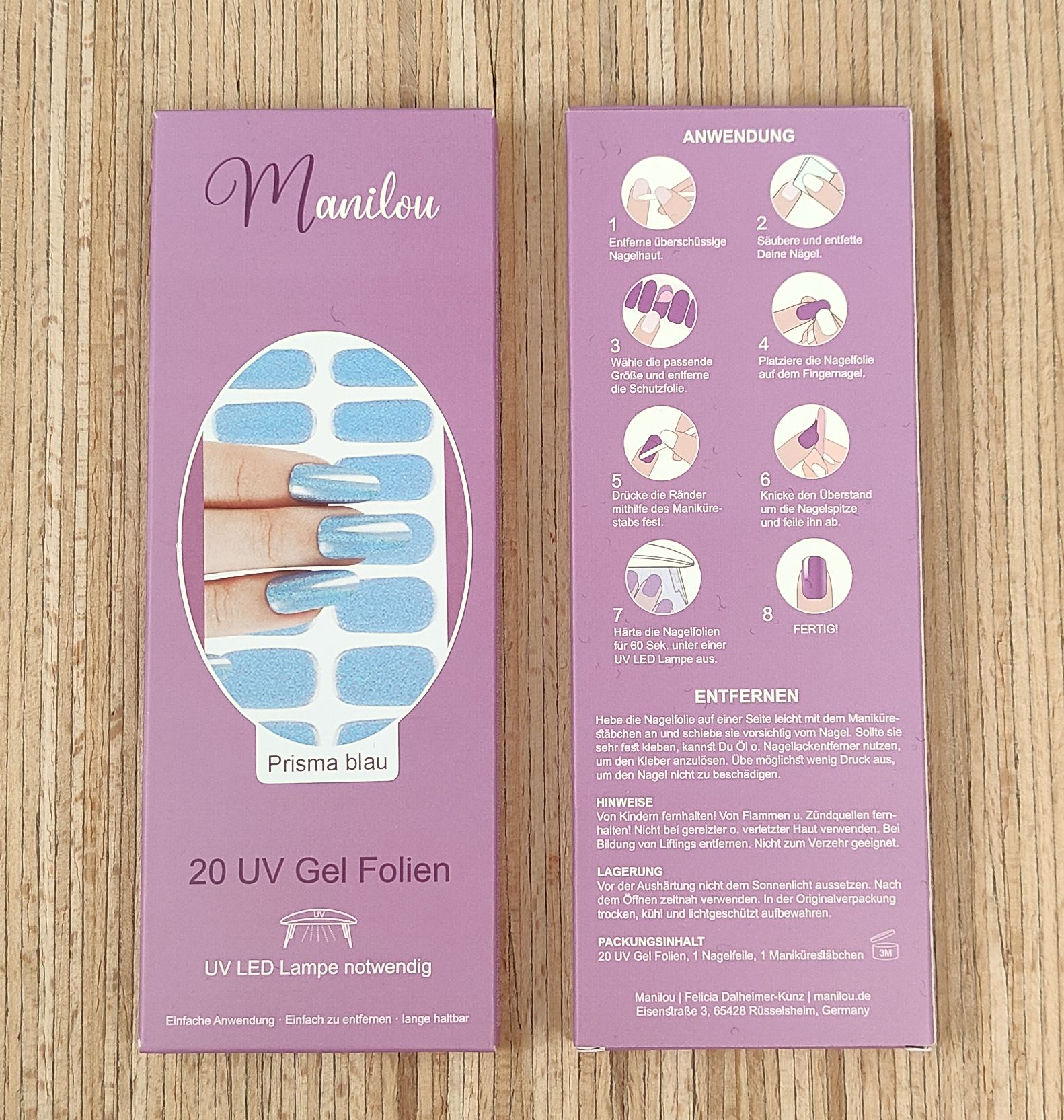 Manilou prisma blau