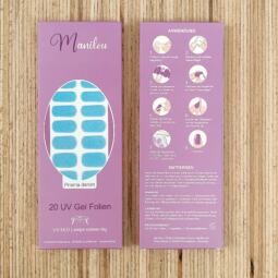 UV Gel Folien - Manilou - Prisma denim – Bild 2