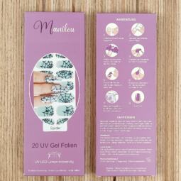 UV Gel Folien - Manilou - Spider – Bild 2
