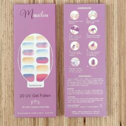 UV Gel Folien - Manilou - Sundowner – Bild 2