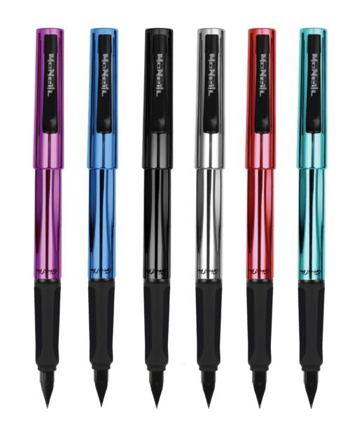 McNeill Ghost Pen - Füller mit radierbarer Tinte - Metallic