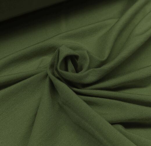 Modaljersey Emilia (mit TENCEL™ Modal) - dunkelgrün 018