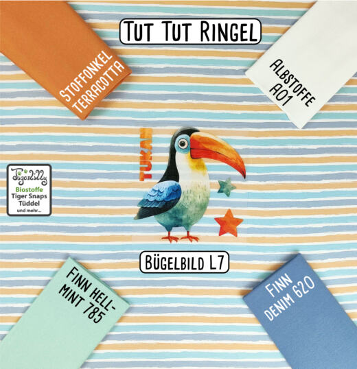 Biojersey - Tigerlilly - Tut Tut Ringel