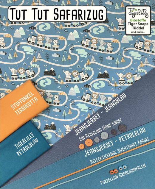 Biojersey - Tigerlilly - Tut Tut Safarizug
