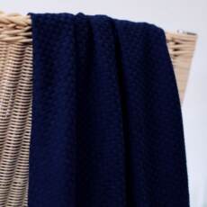 Organic Wicker Knit - MeetMILK - indigo night