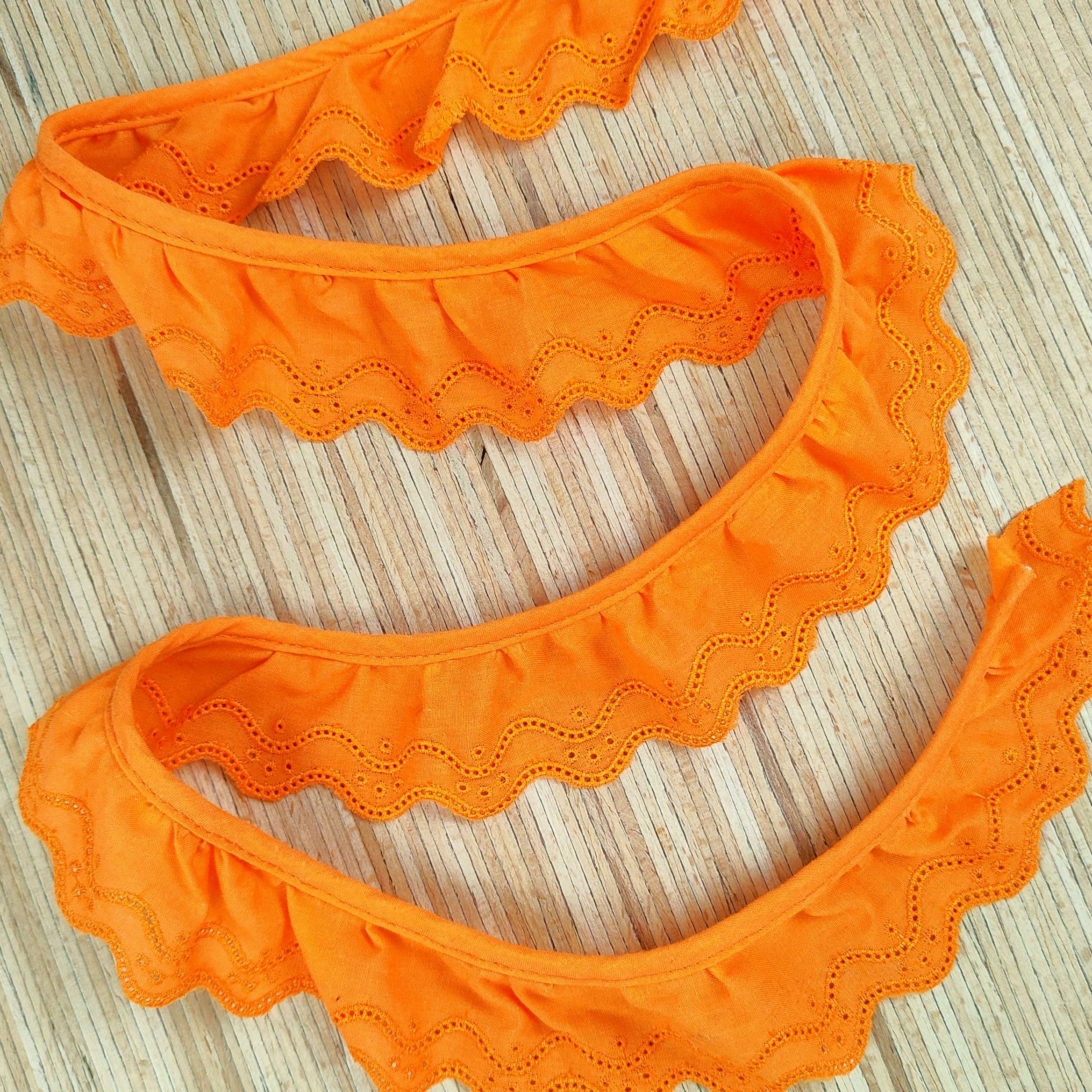 Breite Spitze- orange