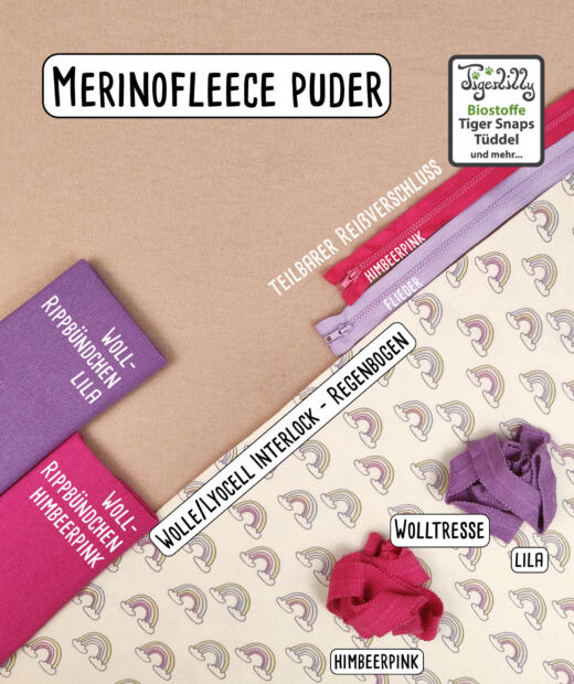 Bio Merinofleece - puder