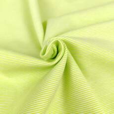 Biojersey - Tigerlilly Basic - Miniminiminiringel limette/weiß