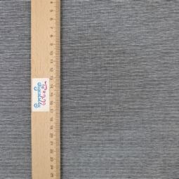 Biojersey - Tigerlilly - Miniminiminiringel navyblau/weiß – Bild 2