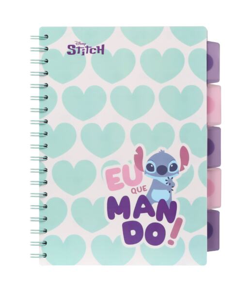 Disney Projektbuch B5 mit Trennblättern - Stitch