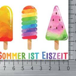 DTF Bügelbild N7 - Tigerlilly EP – Sommer ist Eiszeit (ca. 8 x 6cm) – Bild 2