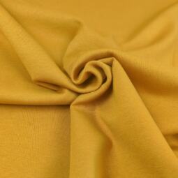 Biobündchen uni (Überbreite) - Tigerlilly Basic - golden ochre