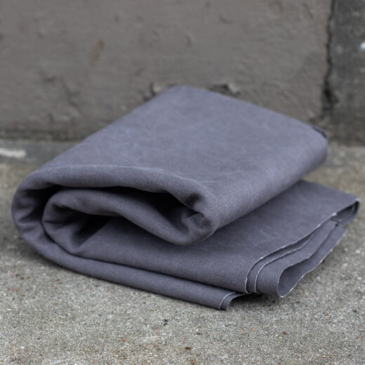 Heavy washed Canvas - Mind the MAKER- pewter