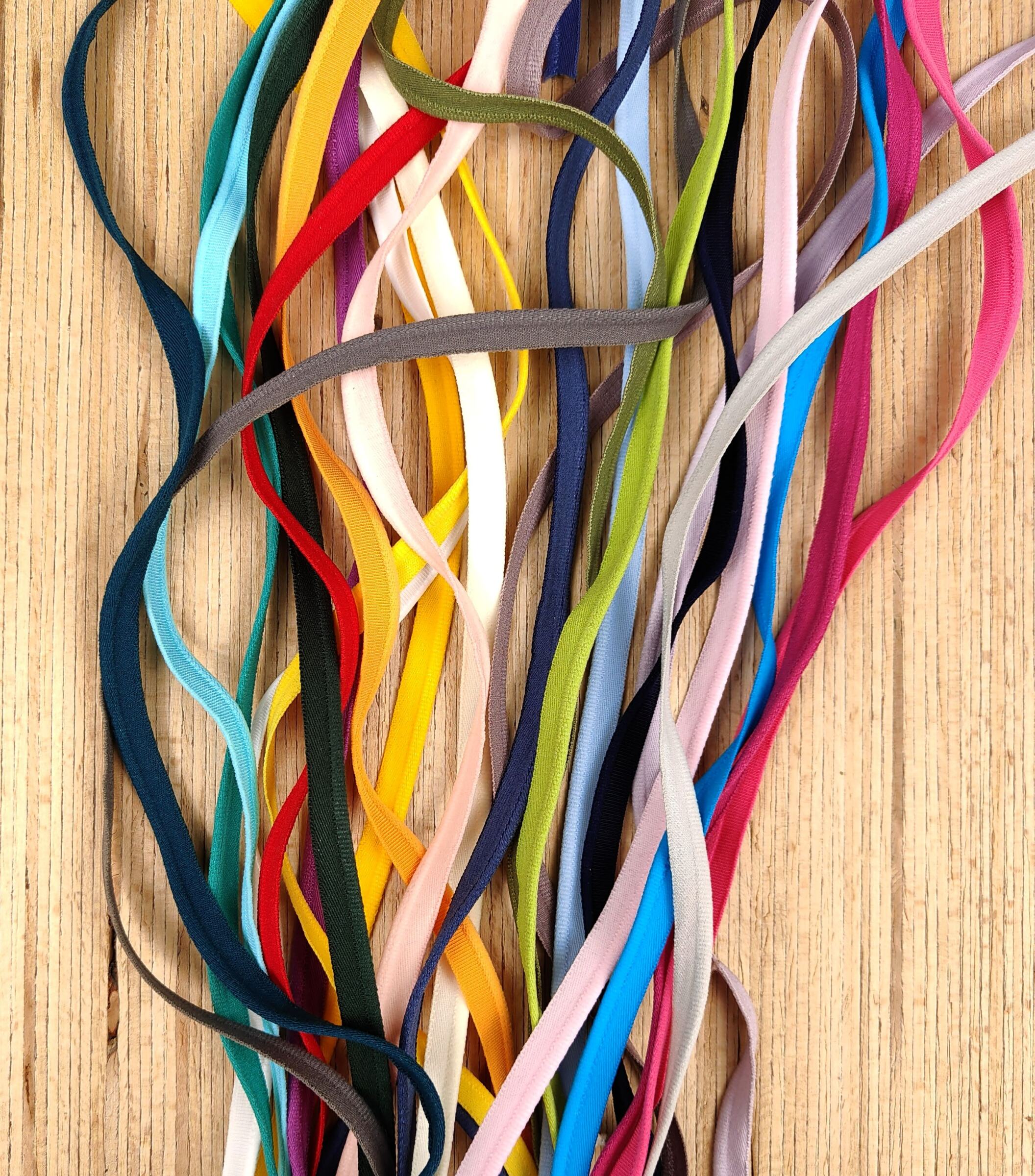 Abverkauf: Elastisches Paspelband - Farbauswahl – Bild 1