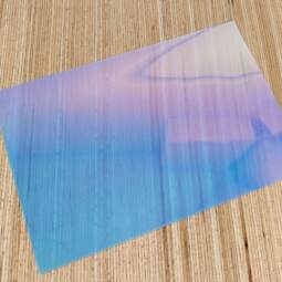 DIN A4 Effekt Flexfolie - Siser  Holographic - rainbow pearl (H0091 rainbow pearl)