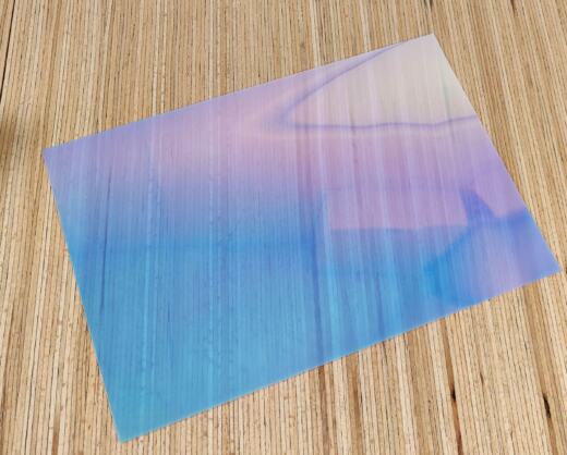 DIN A4 Effekt Flexfolie - Siser Holographic - rainbow pearl (H0091 rainbow pearl)