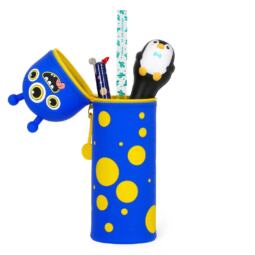 Legami 2-in-1-Federmäppchen aus Silikon - Kawaii - Monster – Bild 2