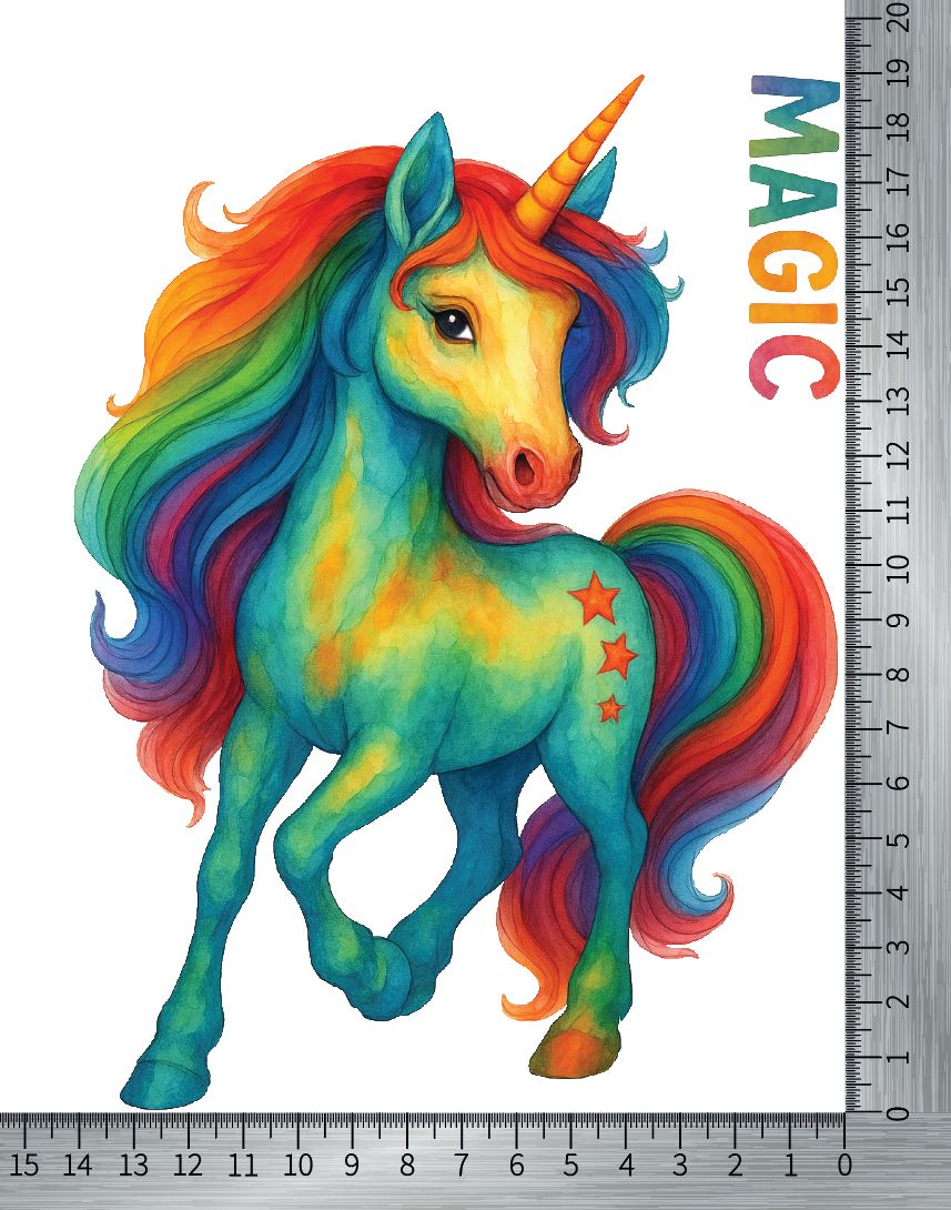 magisches Einhorn Lineal
