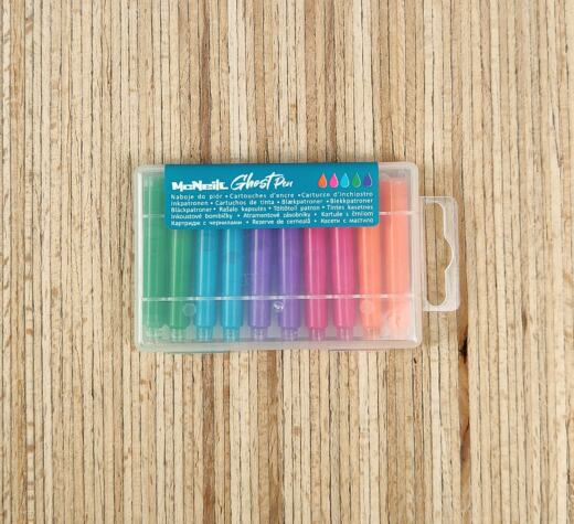 10er Pack McNeill Tintenpatronen (radierbare Tinte) - Farbenmix