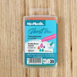 10er Pack McNeill Tintenpatronen (radierbare Tinte) - Farbenmix