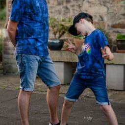 Biojersey - Tigerlilly - Oscuro Blue – Bild 9